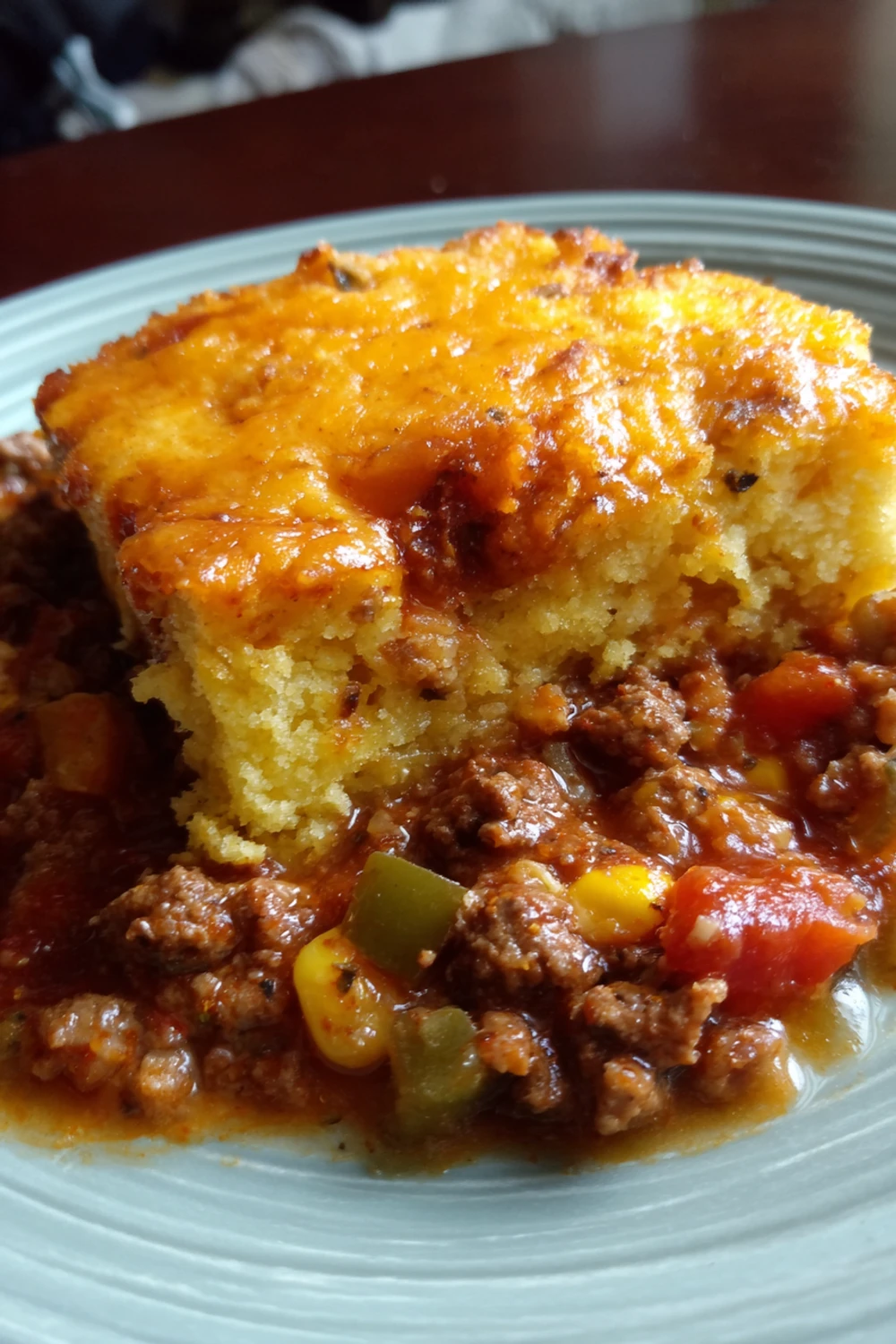 Cornbread Chili Casserole Recipe recipe