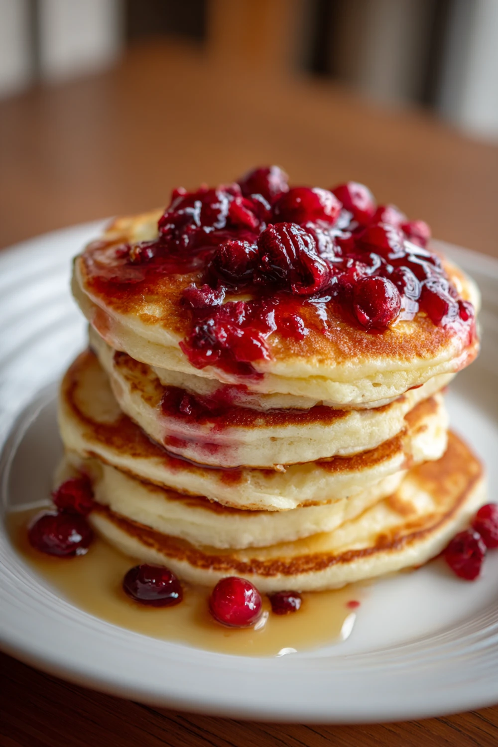 Cranberry Orange Pancakes recipe