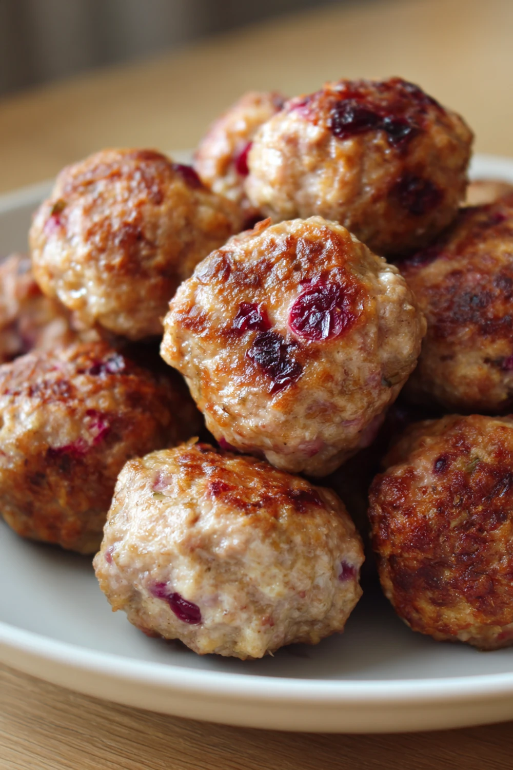 Cranberry Turkey Meatballs recipe