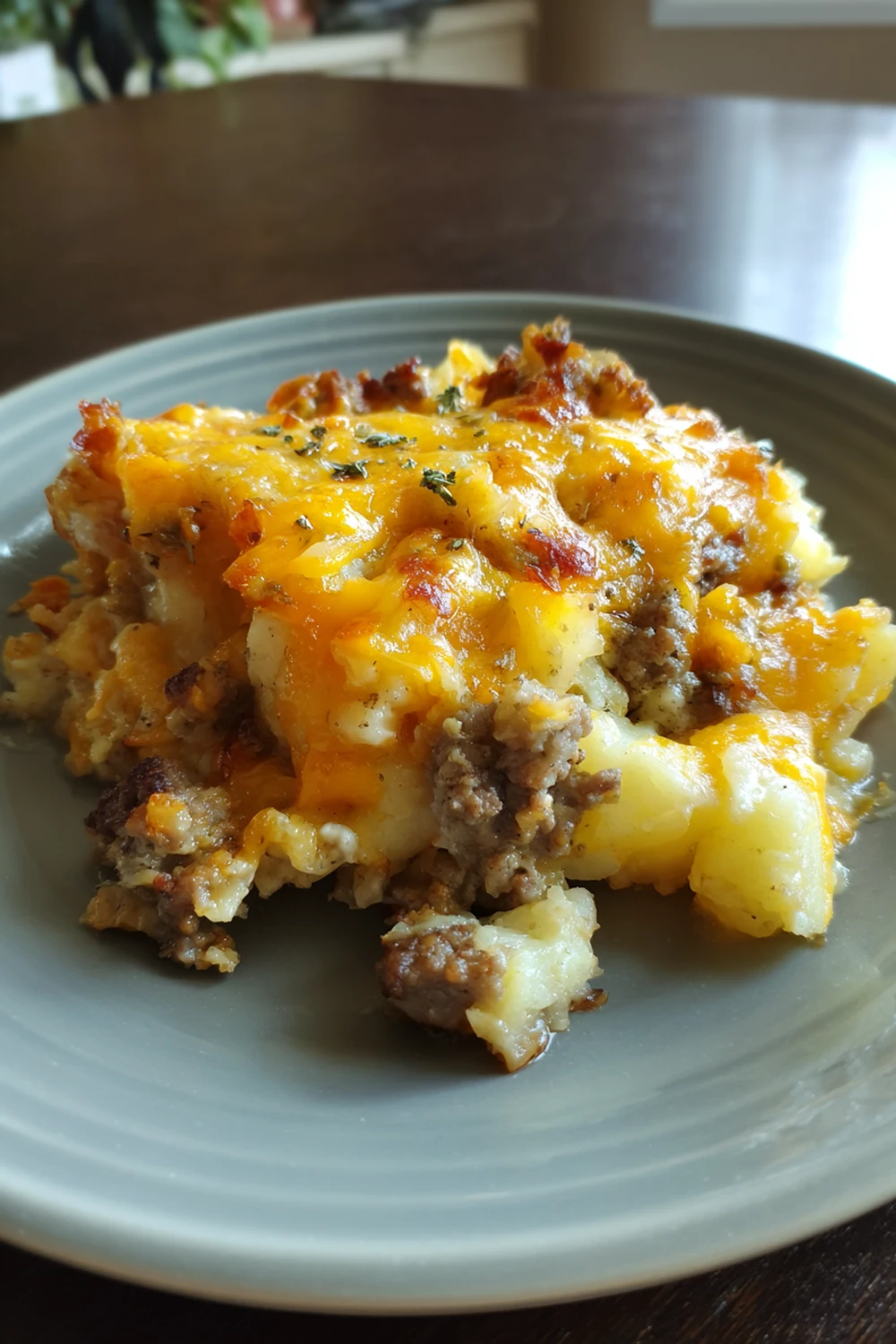 Crockpot Hamburger Potato Casserole Recipe recipe