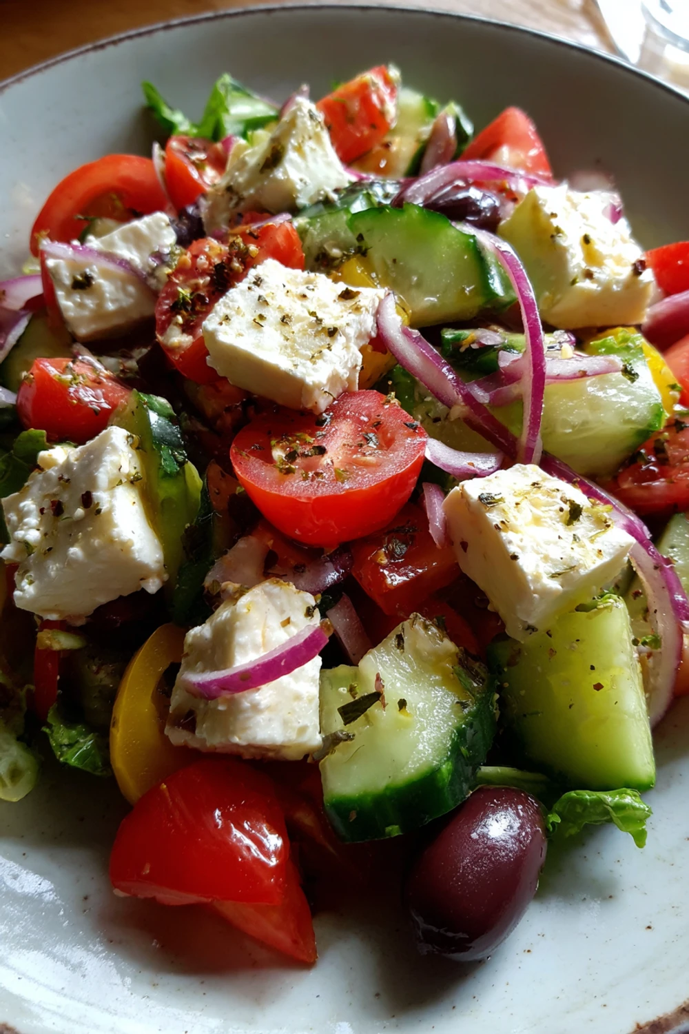 Greek Salad Recipe Easy Healthy recipe