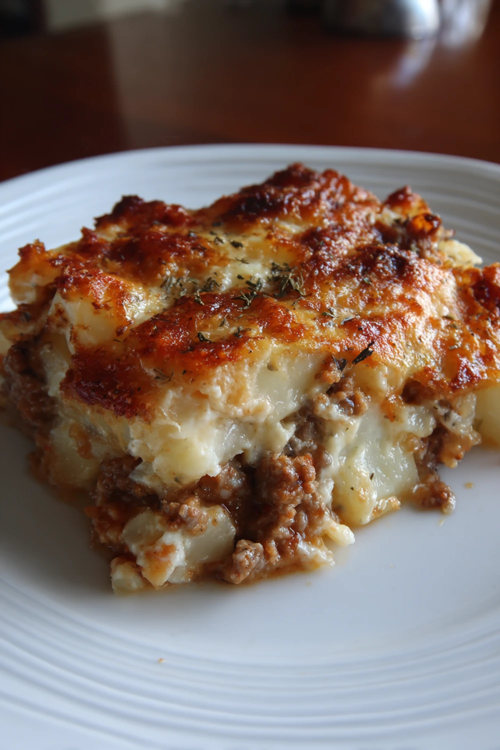Ground Beef and Potato Casserole Recipe recipe