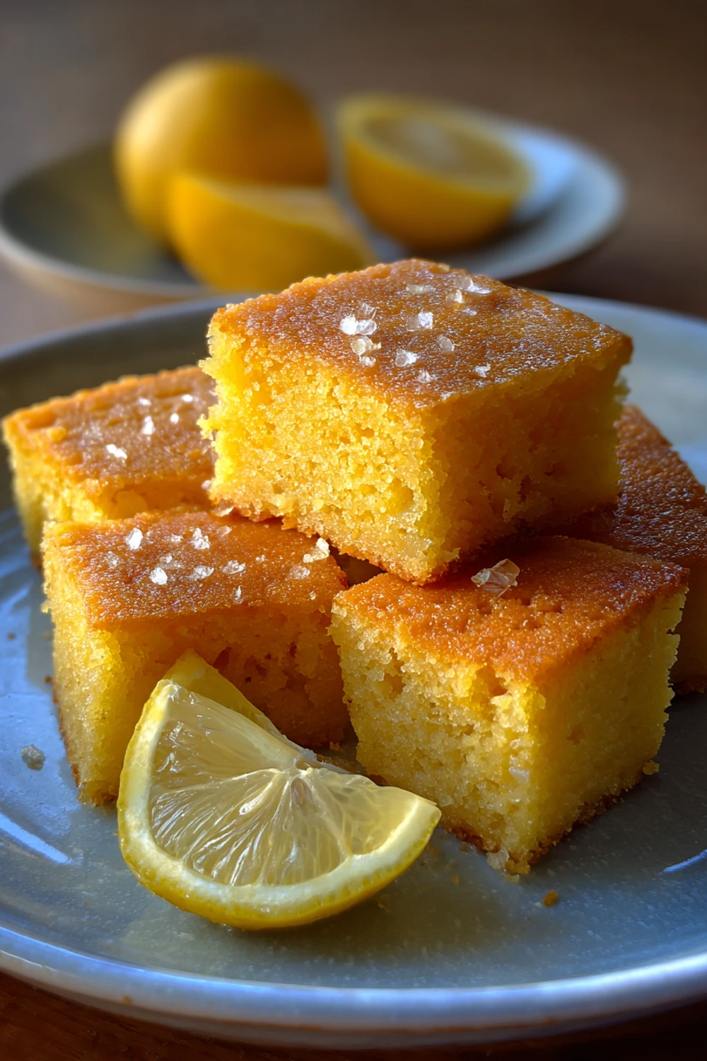 Lemon Brownies Recipe With Glaze recipe
