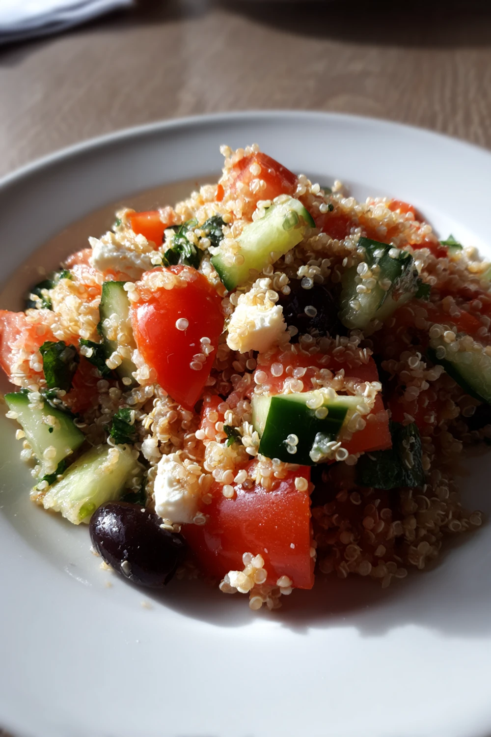 Mediterranean Quinoa Salad recipe