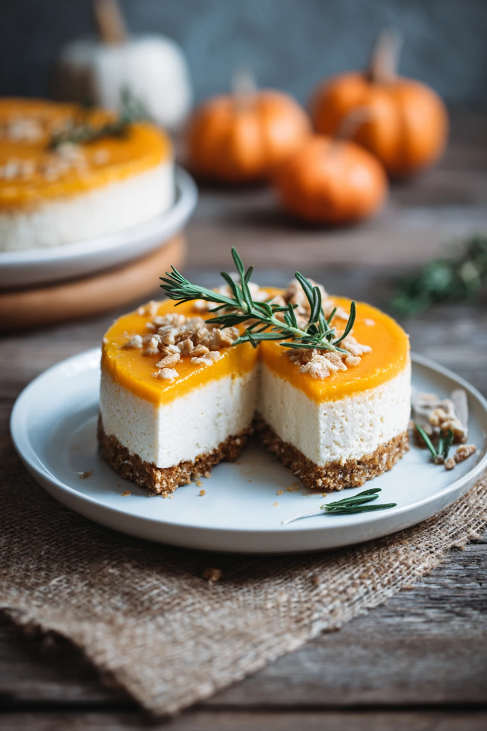 No Bake Pumpkin Cheesecake recipe