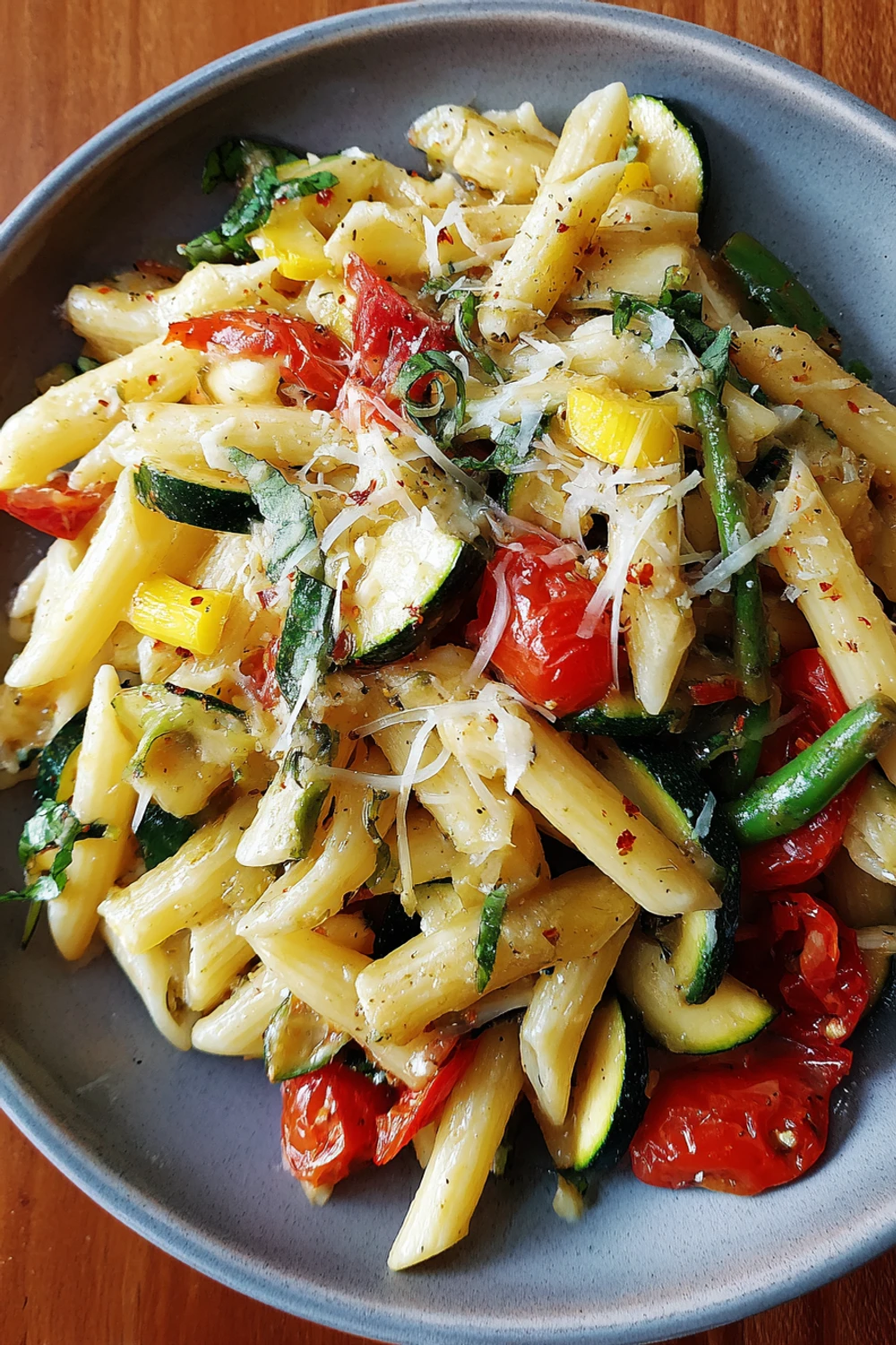 Pasta Primavera Recipe With Fresh Veggies recipe