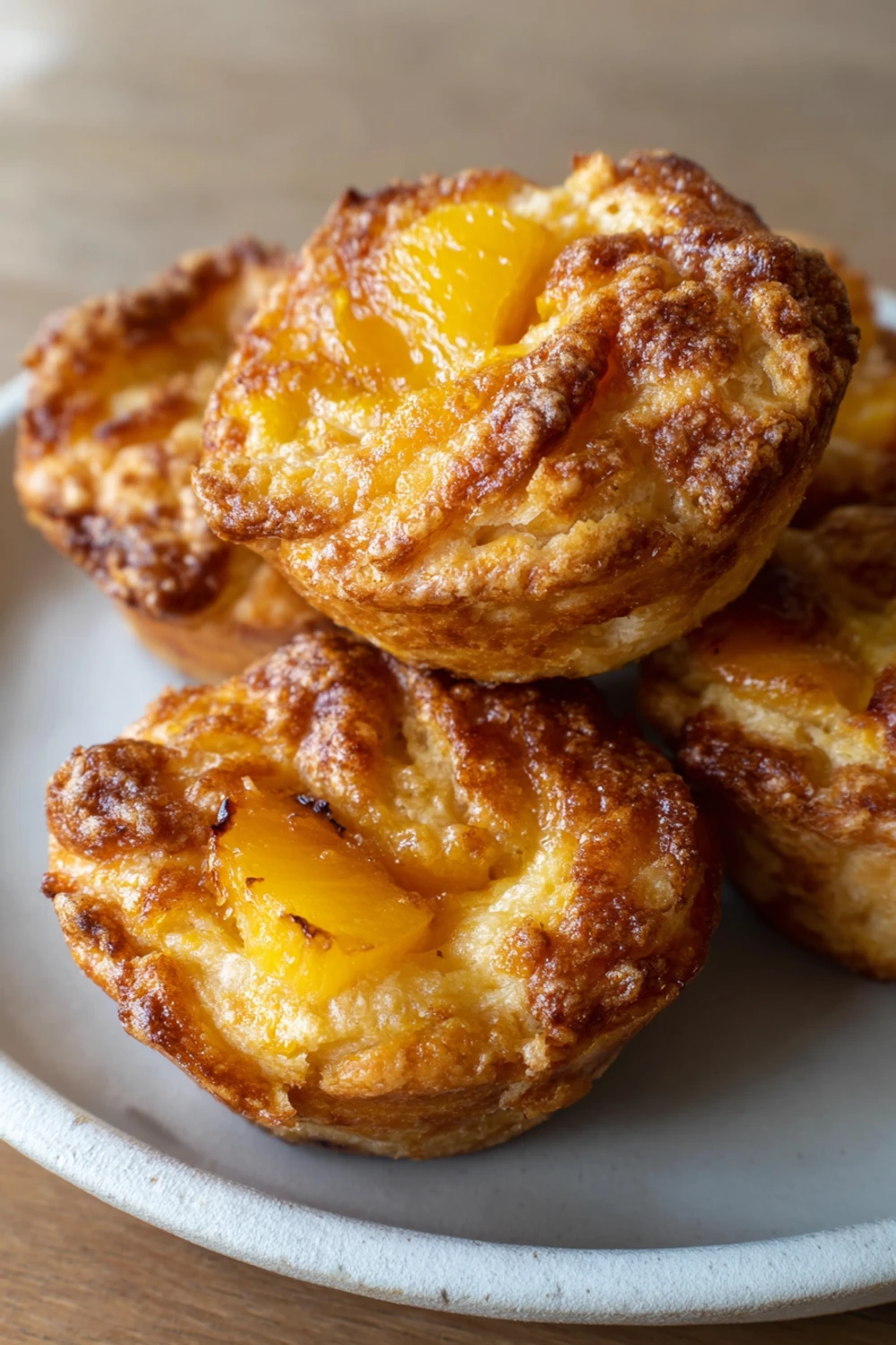 Peach Pie Cruffins Recipe recipe