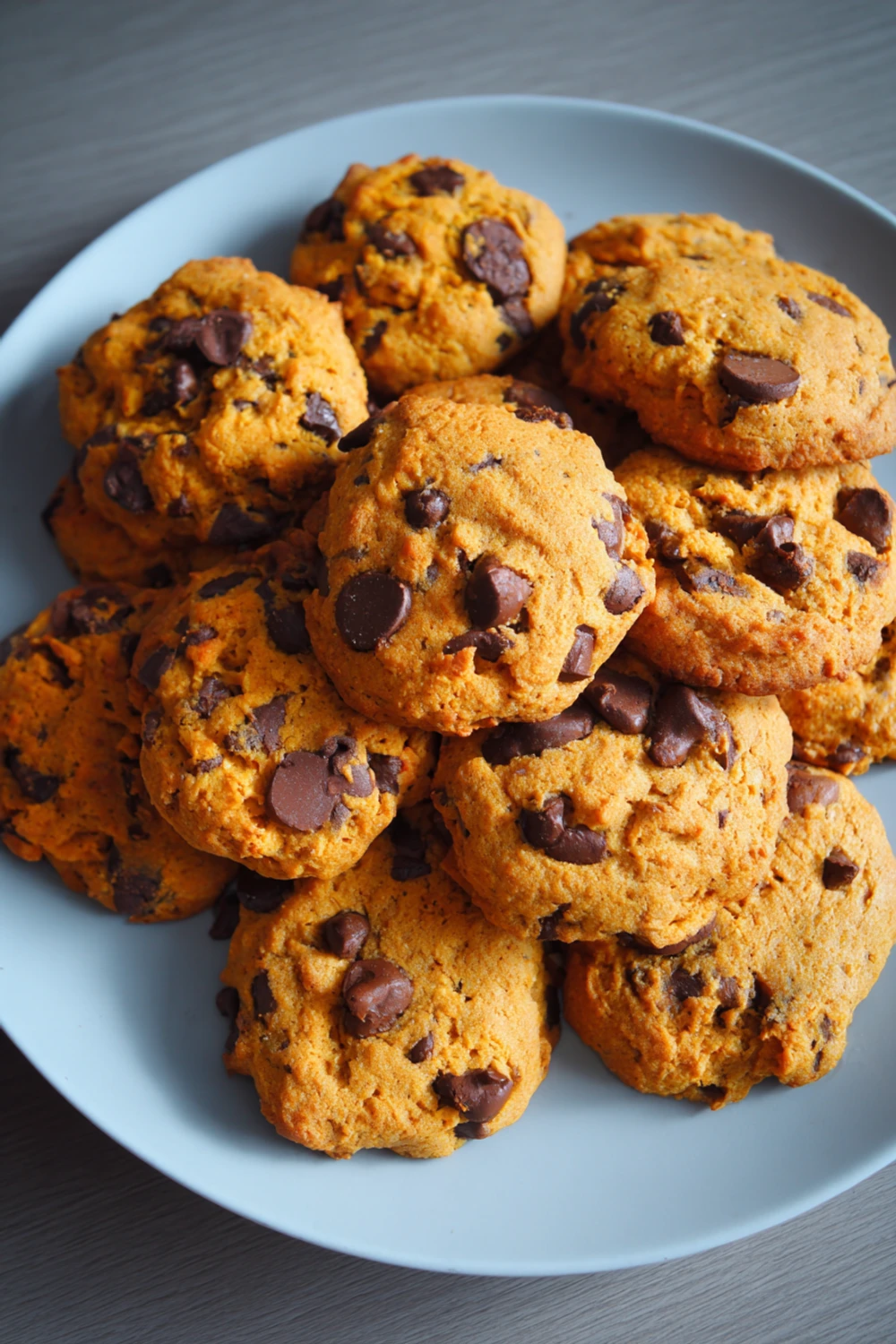 Pumpkin Chocolate Chip Cookies recipe
