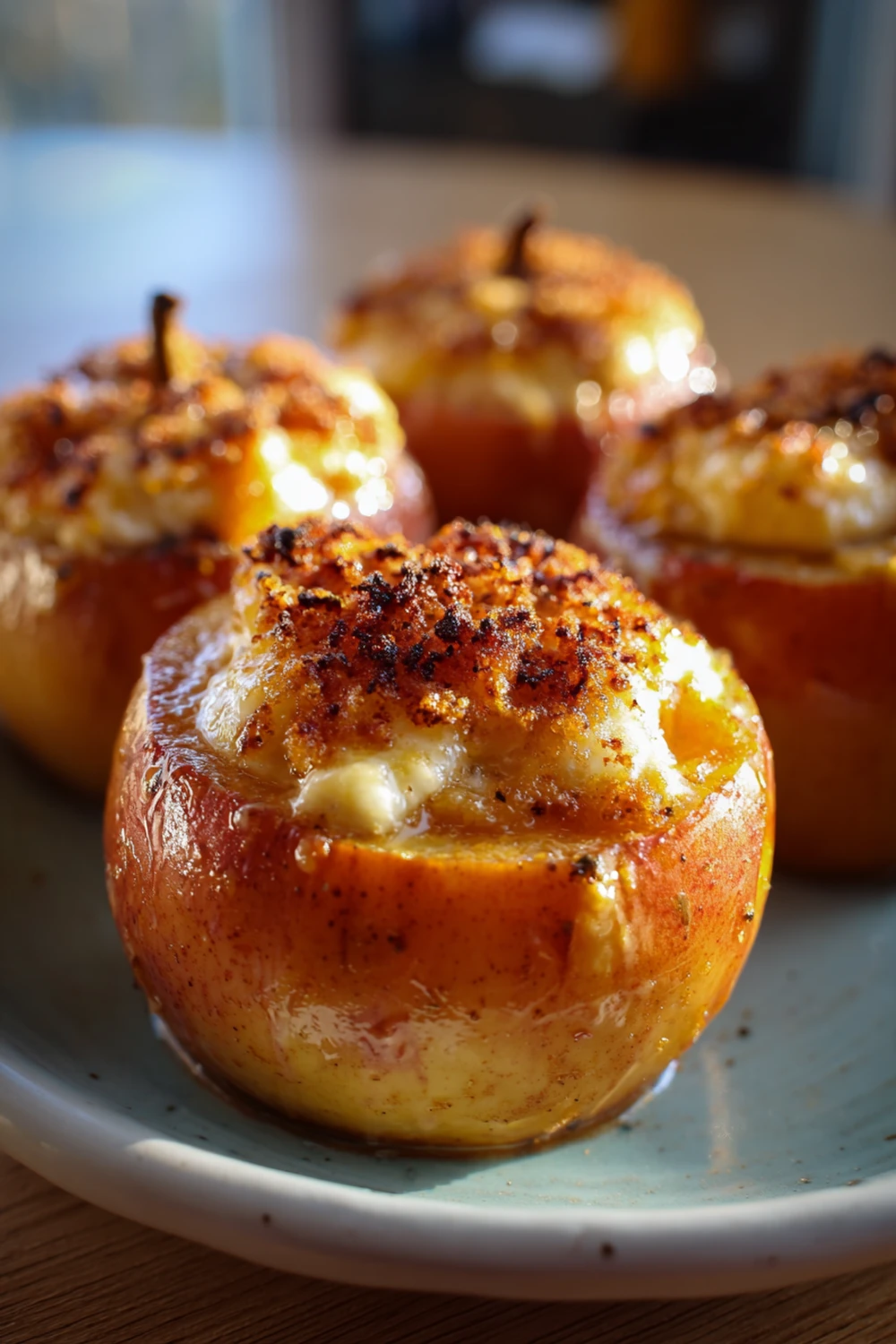 Pumpkin Pie Stuffed Baked Apples recipe