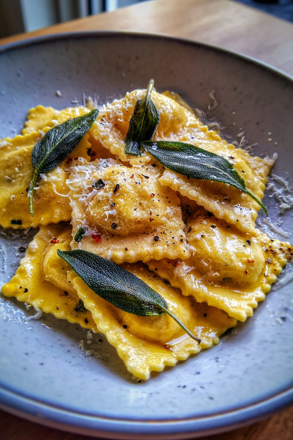 Easy Pumpkin Ravioli Recipe recipe