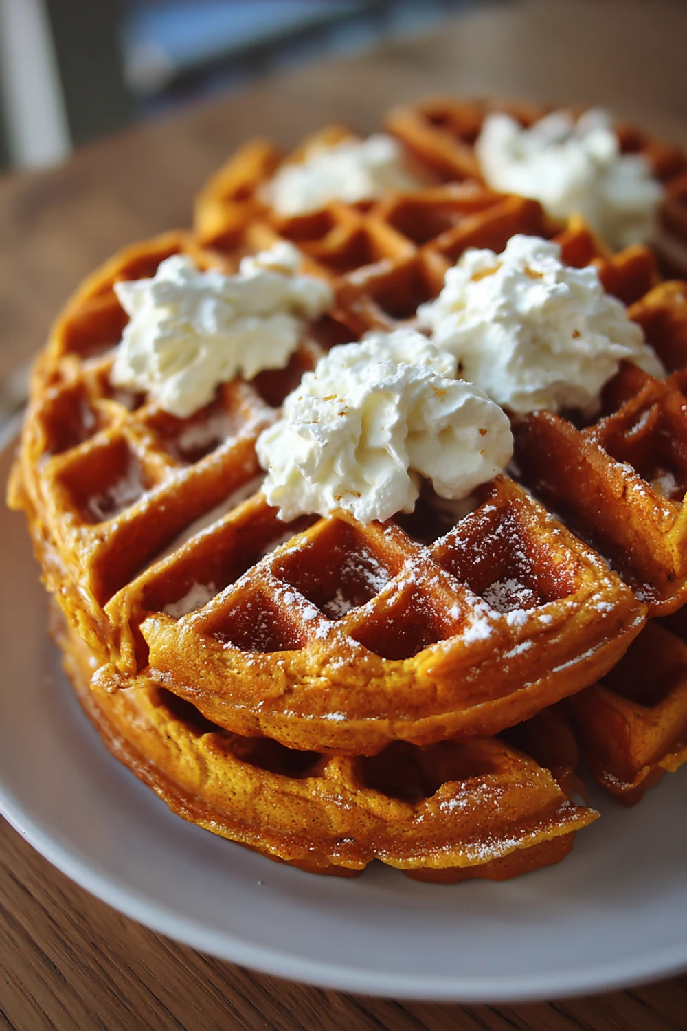 Pumpkin Waffles Recipe for Fall Mornings recipe