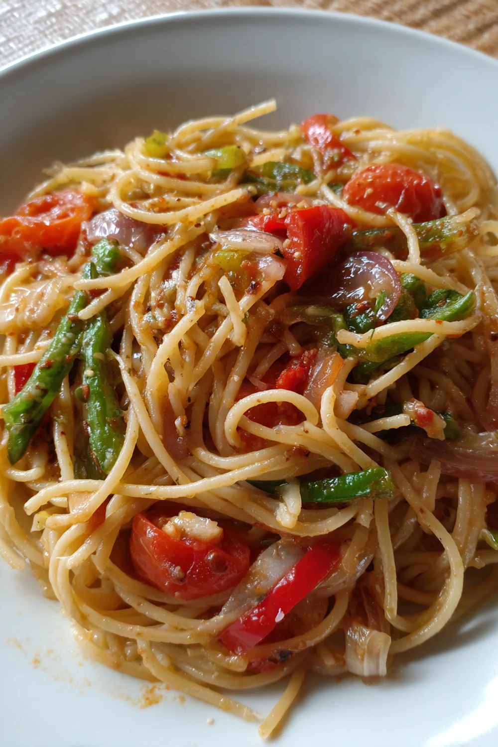 Six Pepper Pasta Recipe for Spicy Lovers recipe