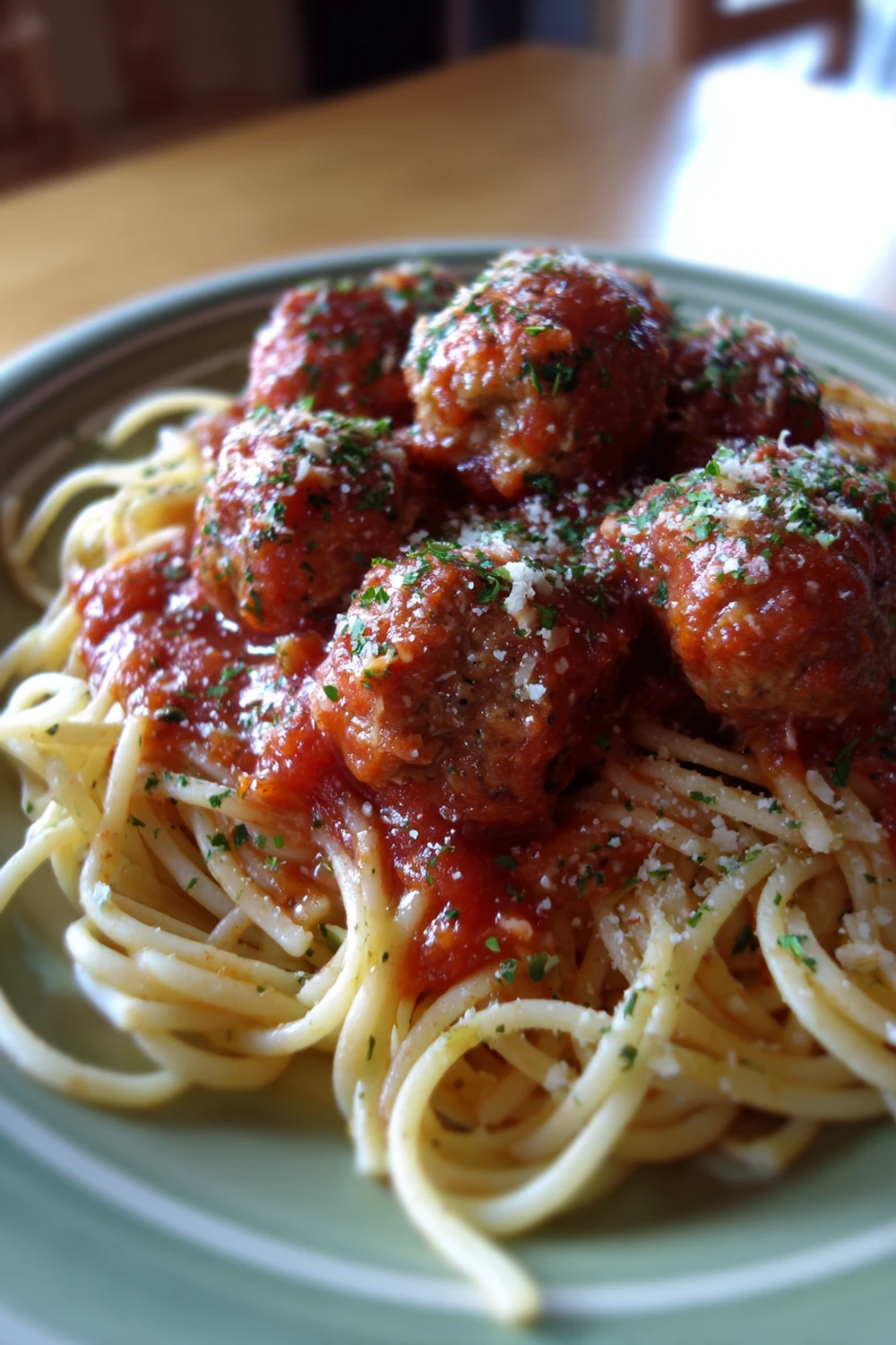 Spicy Turkey Meatballs And Spaghetti Recipe recipe