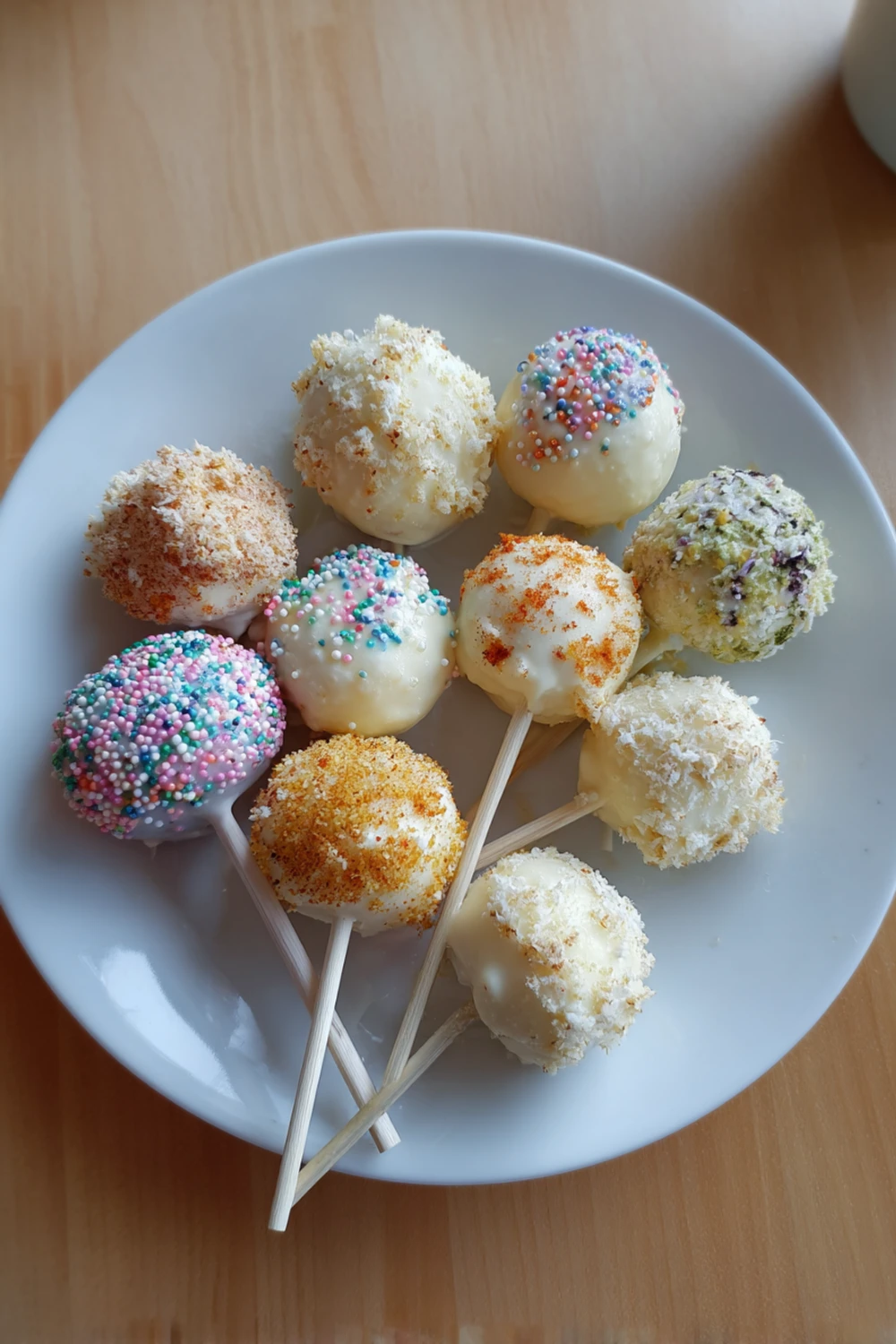 Starbucks Copycat Birthday Cake Pops Recipe recipe