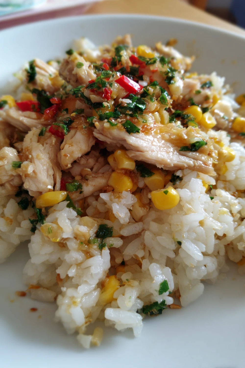 Street Corn Chicken Rice Bowl Recipe recipe