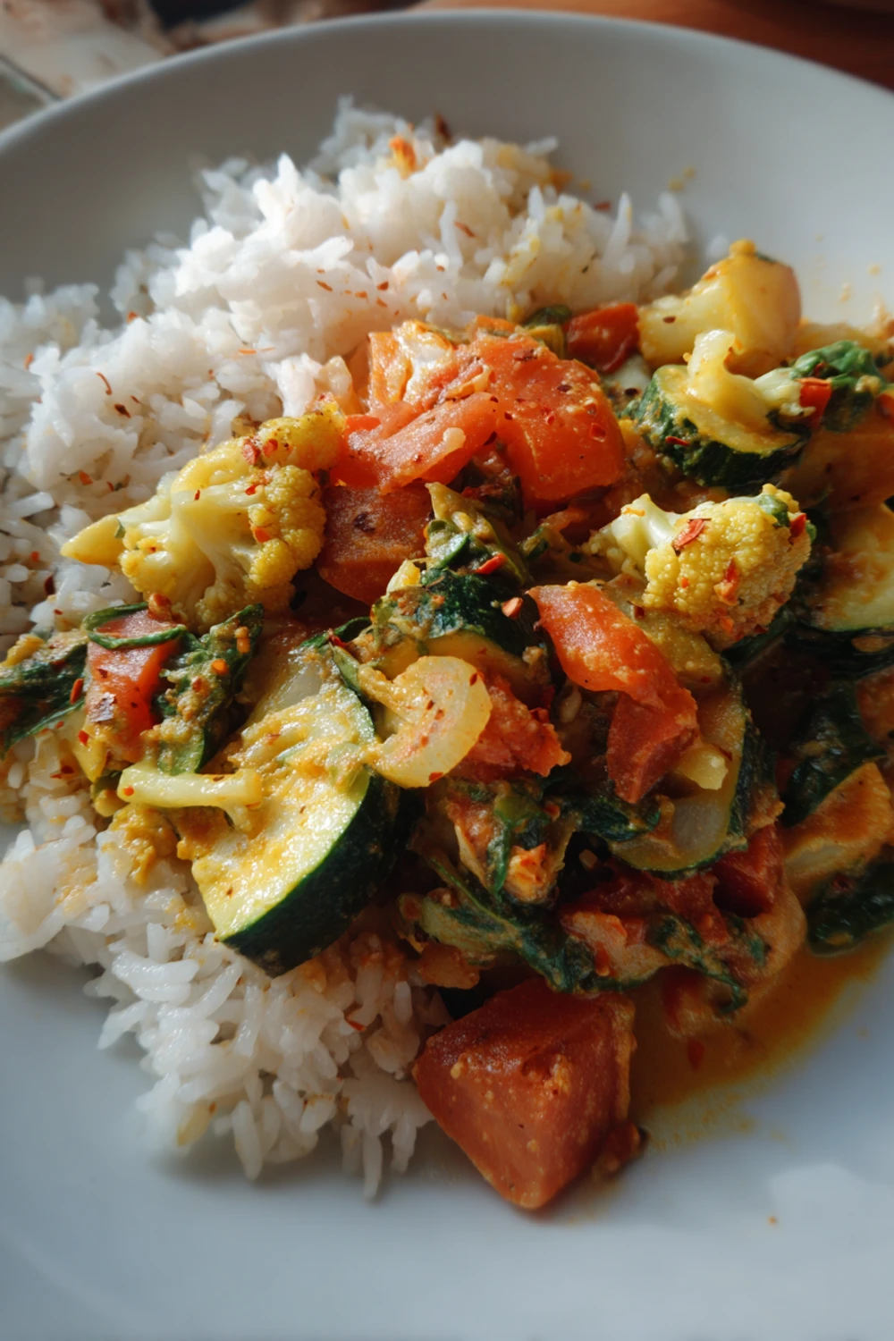 Easy Vegetable Curry Recipe for Dinner recipe