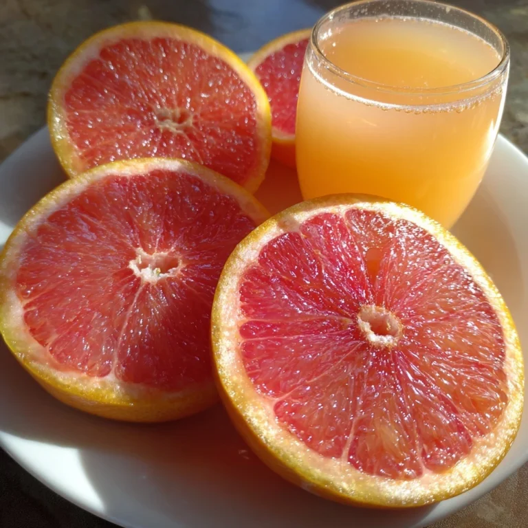 Easy Grapefruit Mimosa Recipe