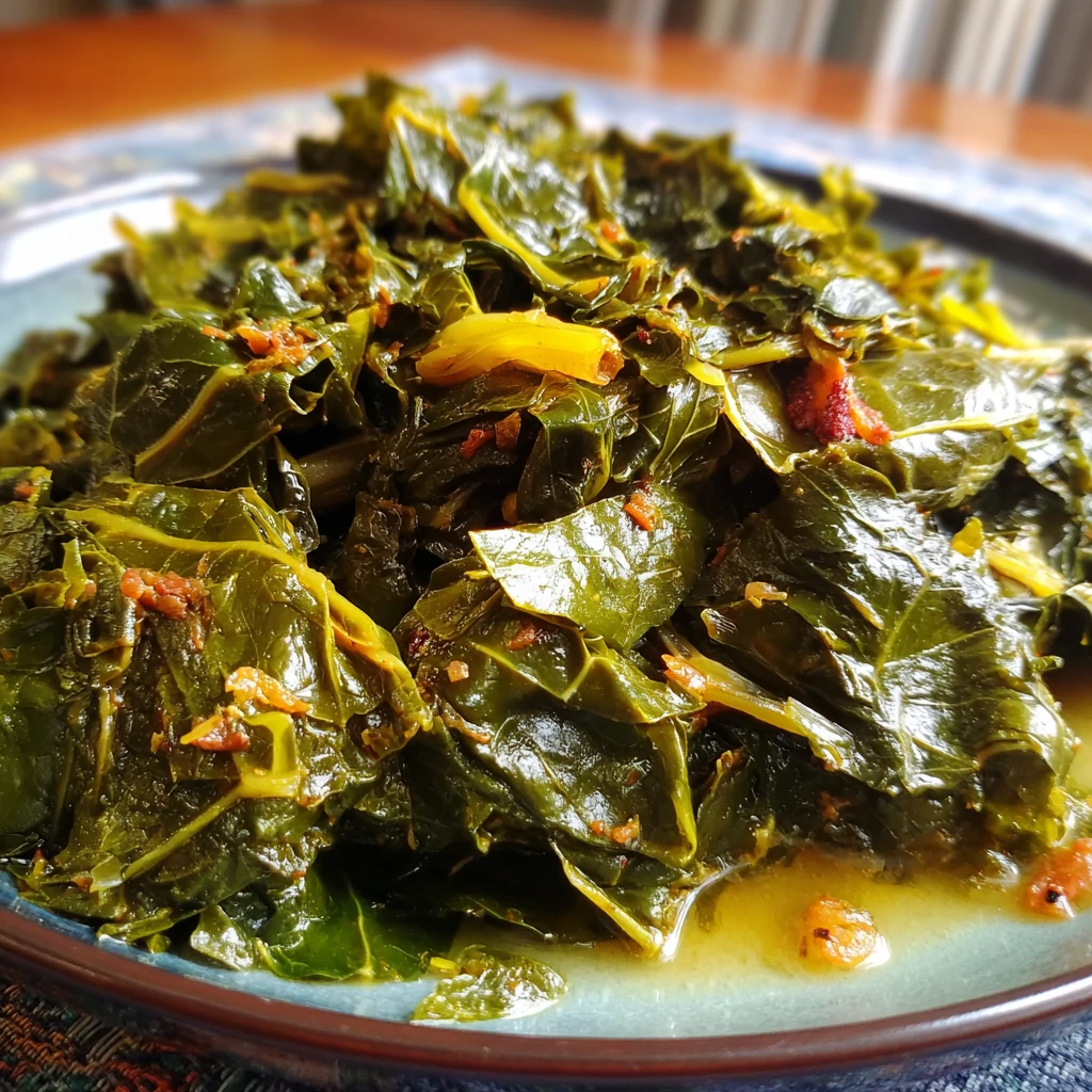 Southern Style Collard Greens Recipe