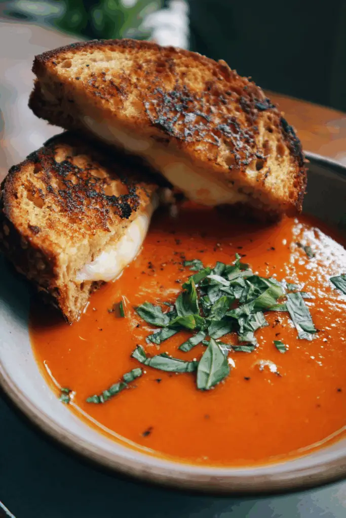Tomato Soup and Grilled Cheese Casserole