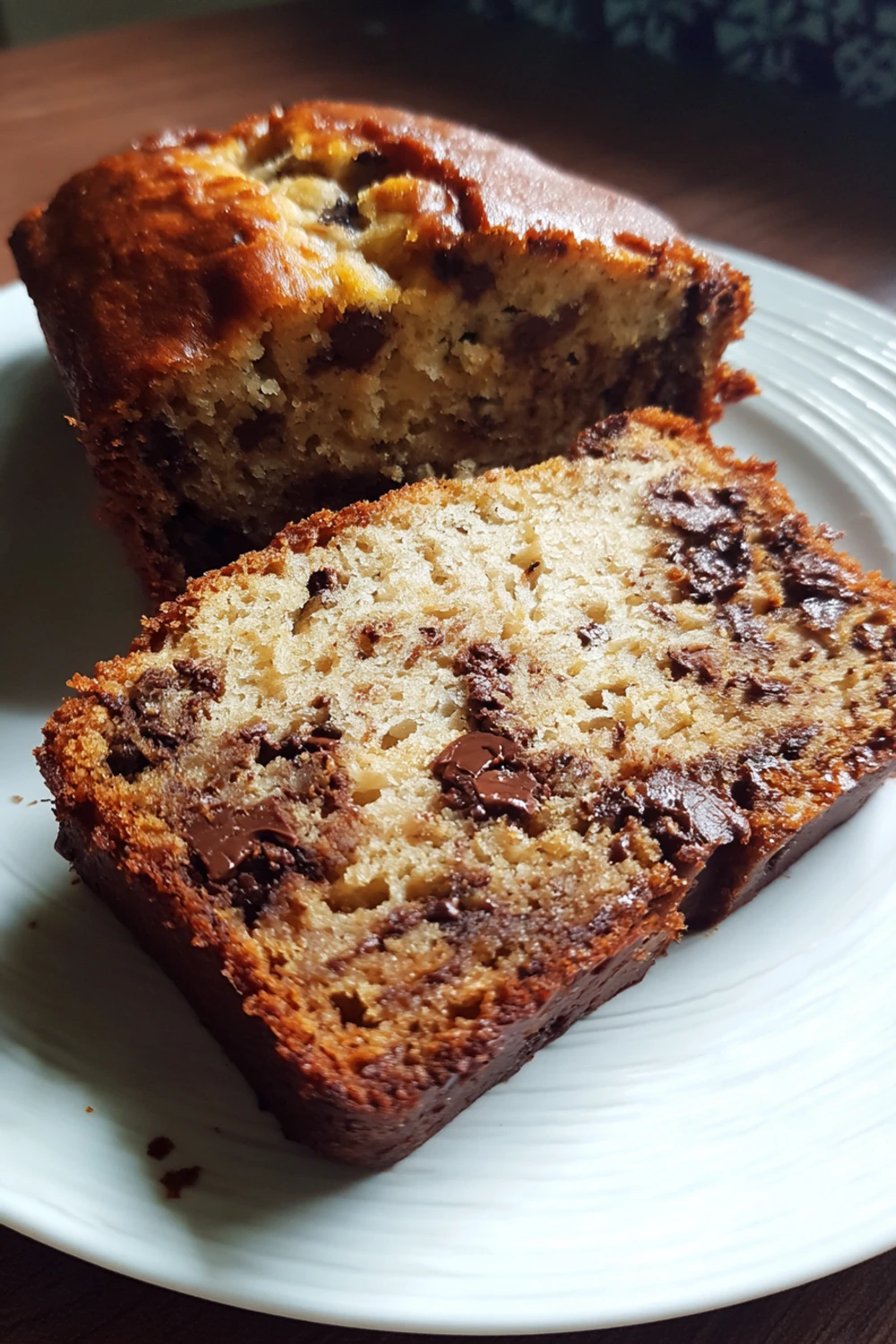 Banana Bread With Chocolate Chips Recipe recipe