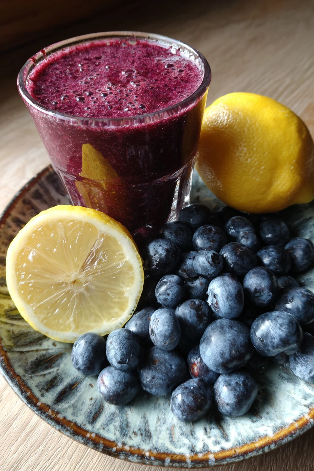 Blueberry Lemon Drop Slushies Recipe recipe