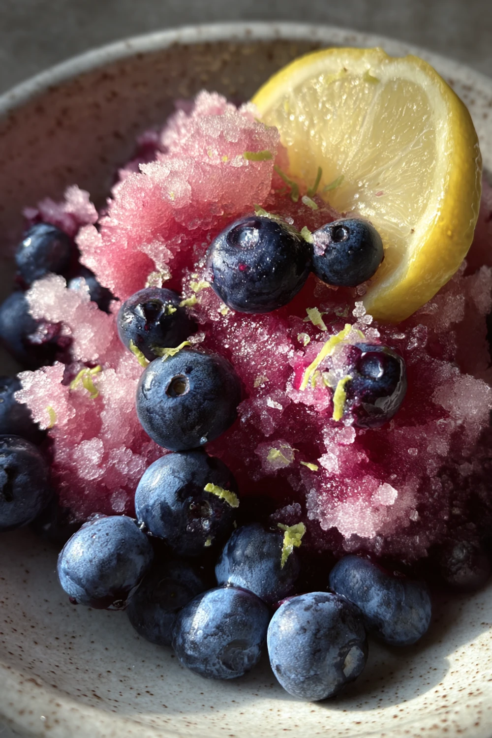 Blueberry Lemon Drop Slushies Recipe recipe