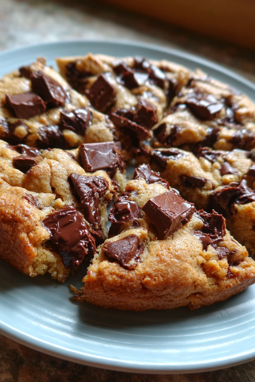 Brown Butter Chocolate Chunk Skillet Cookie recipe