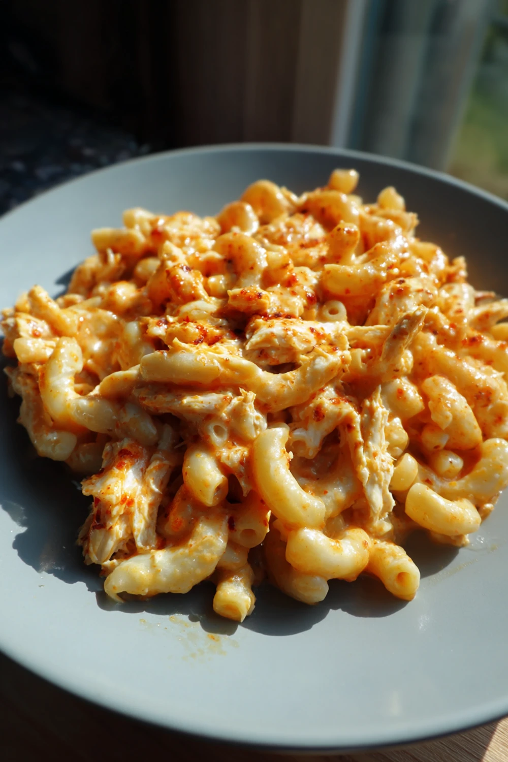 Buffalo Chicken Macaroni and Cheese Recipe recipe