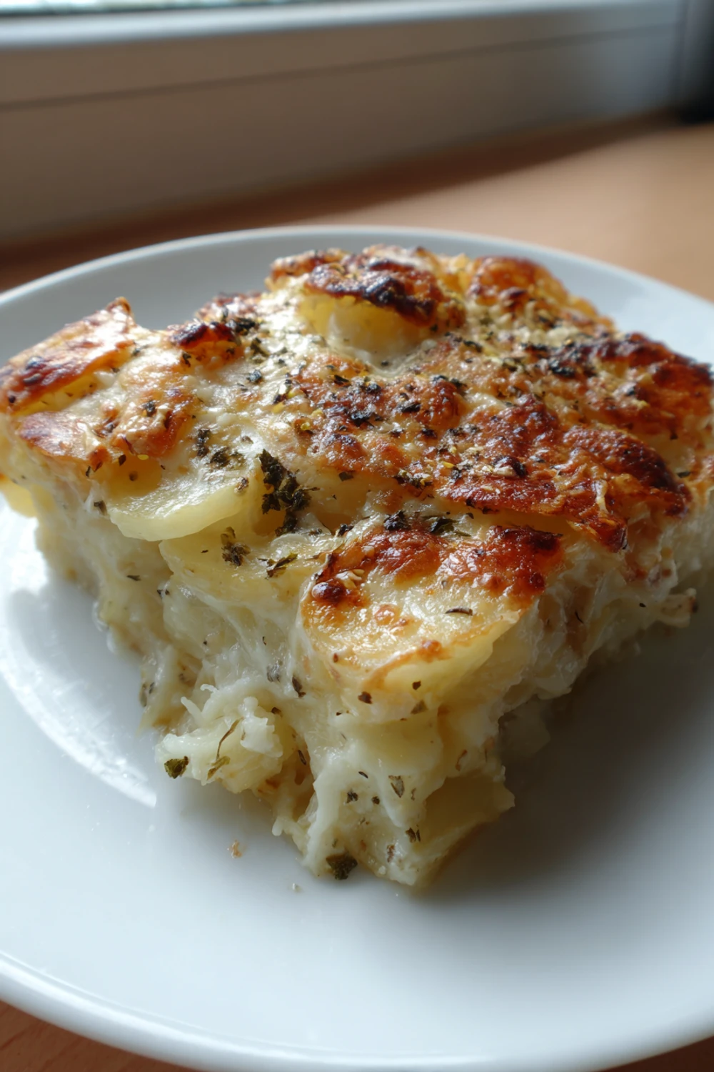 Cacio e Pepe Potato Gratin Recipe recipe