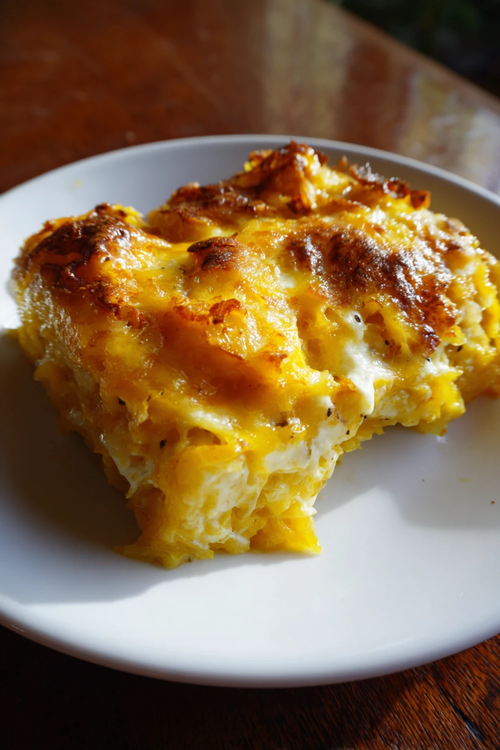 Cheesy Spaghetti Squash Casserole Recipe recipe