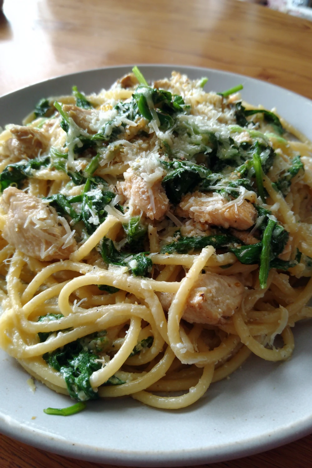 Chicken Spinach Skillet Pasta Recipe recipe