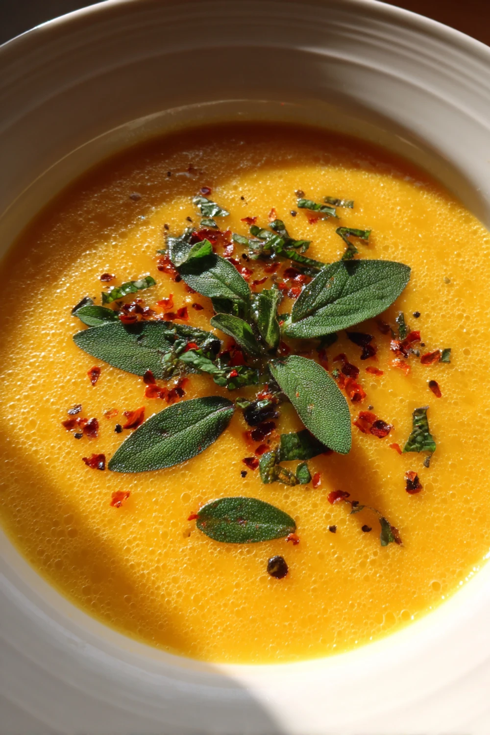 Creamy Coconut Curry Butternut Squash Soup recipe