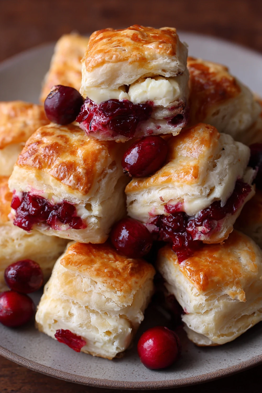 Cranberry Brie Bites Recipe recipe