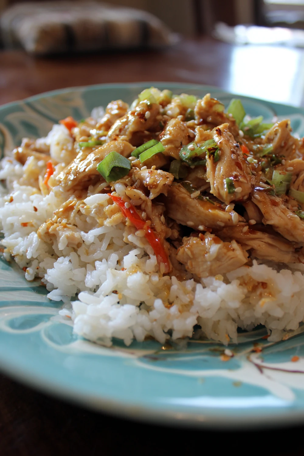 Crock Pot Teriyaki Chicken and Rice recipe