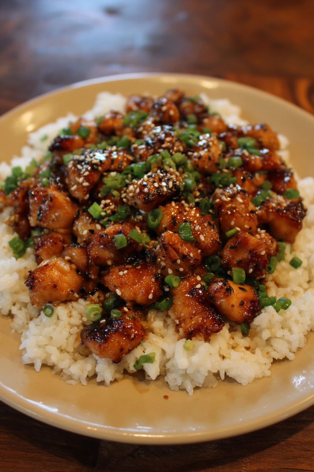 Crock Pot Teriyaki Chicken and Rice recipe