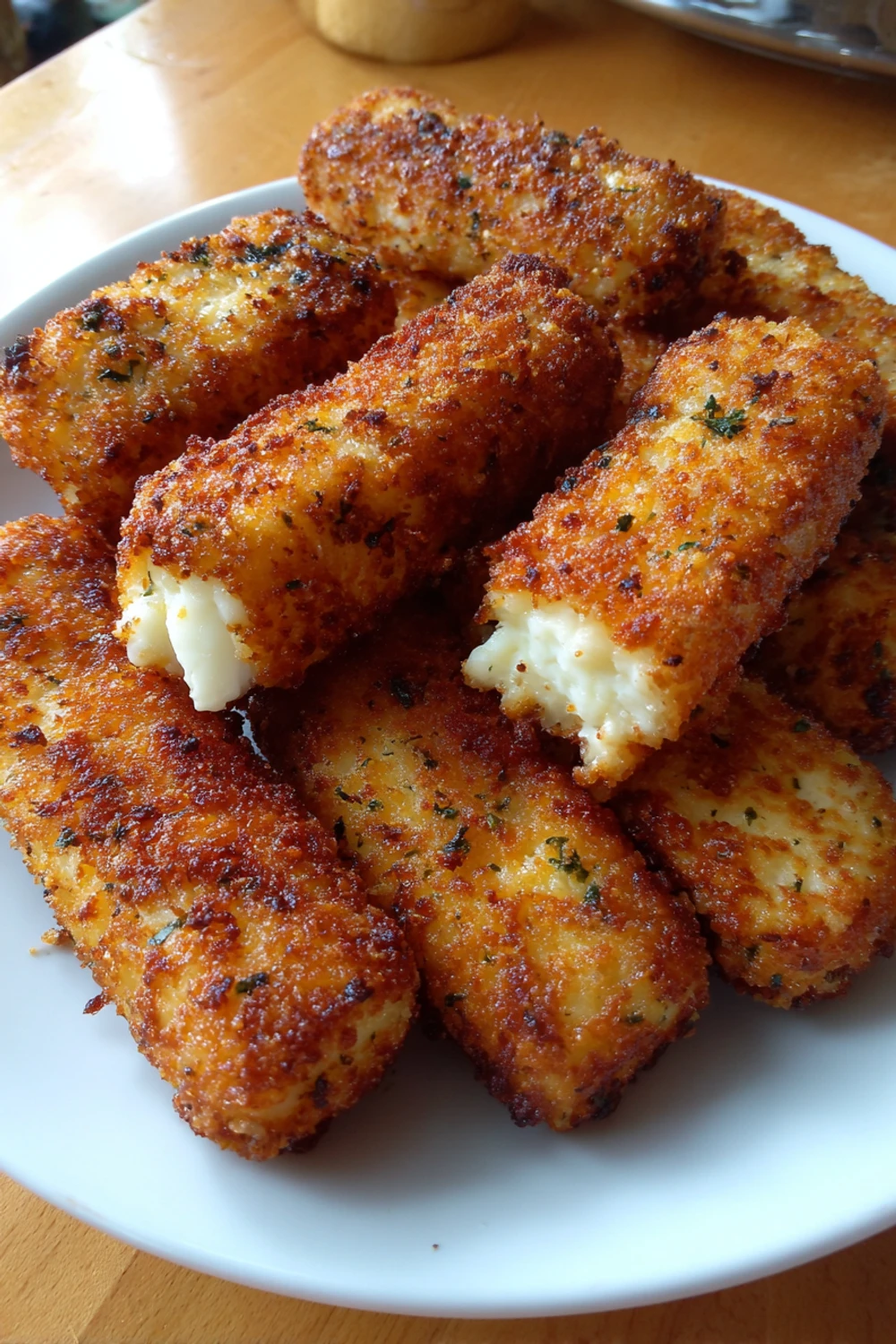 Doritos Encrusted Mozzarella Sticks Recipe recipe