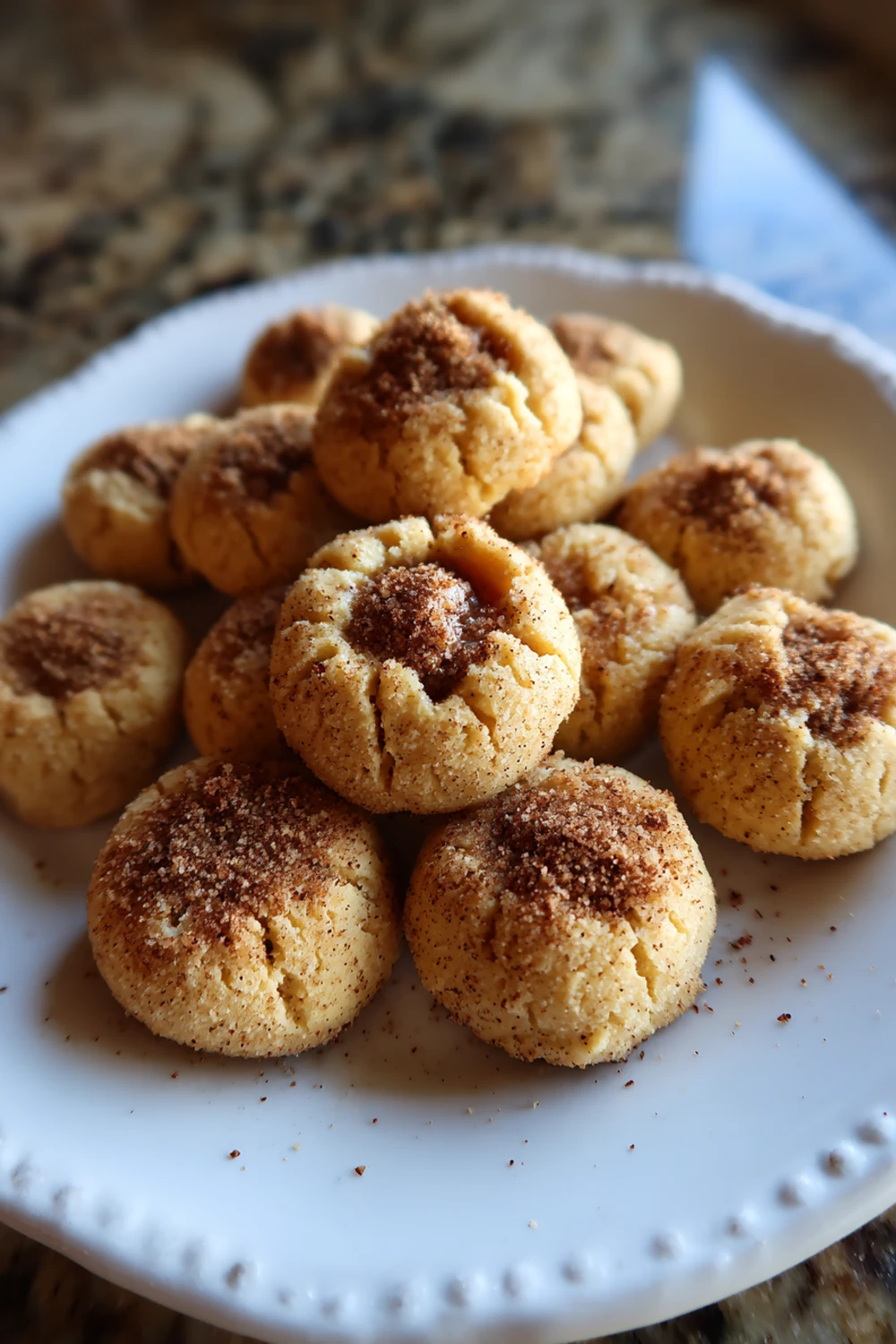 Easy Eggnog Thumbprints Cookie Recipe recipe