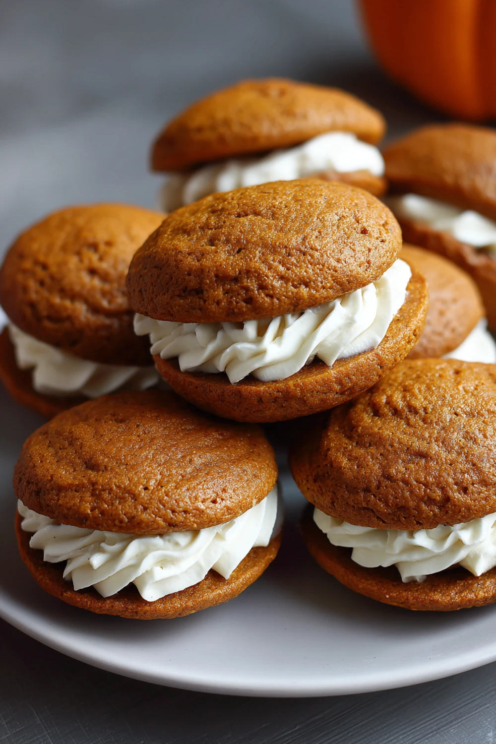 Halloween Pumpkin Whoopie Pies Recipe recipe