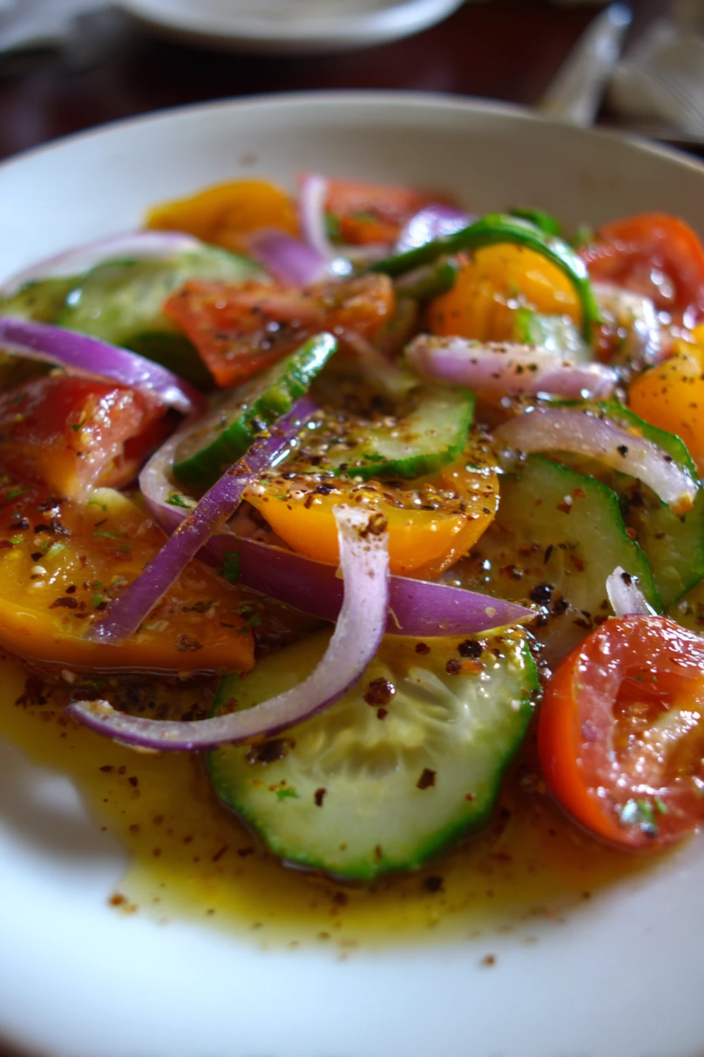 Easy Homemade Vinaigrette Salad Dressing recipe