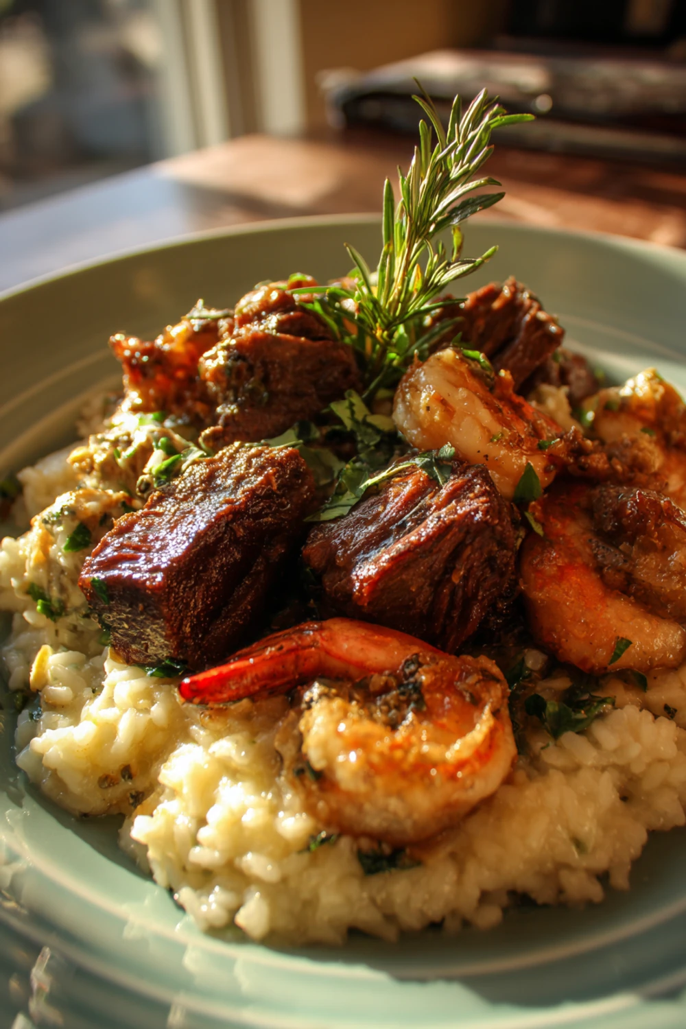Lowcountry Perloo Short Ribs Shrimp Oysters recipe