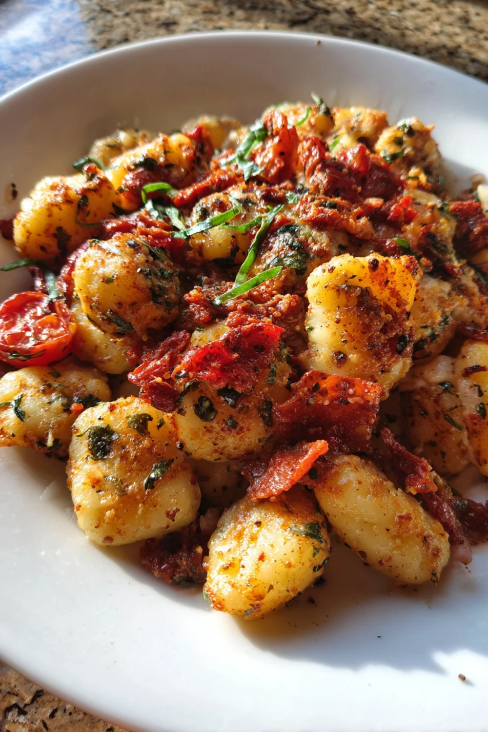 Meatball Gnocchi Sheet Pan Dinner Recipe recipe