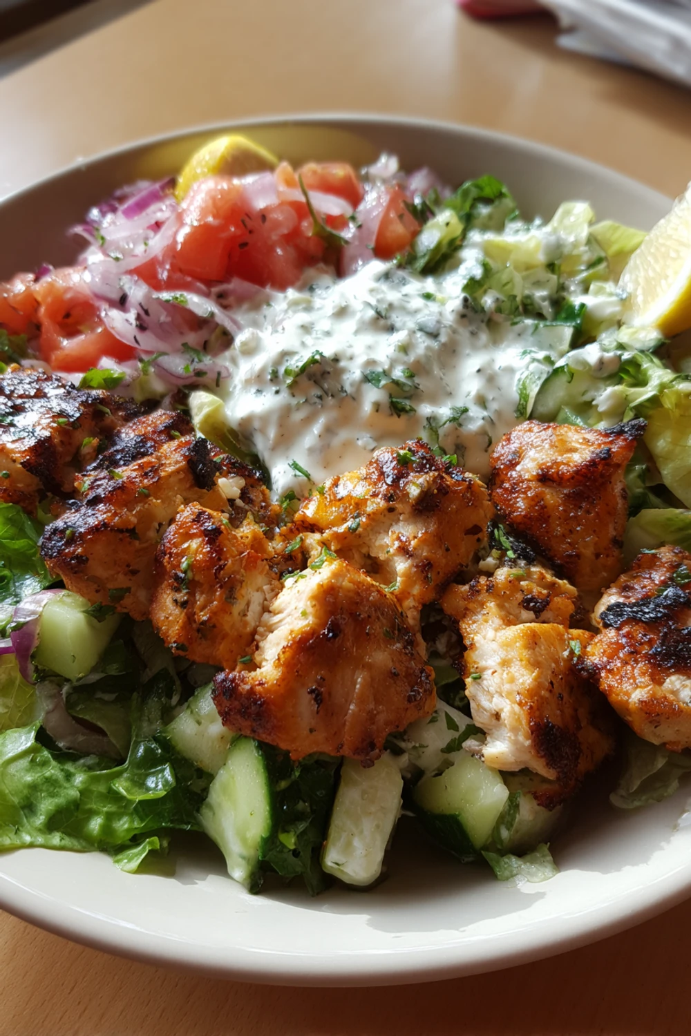 Easy Mediterranean Chicken Bowl Recipe recipe