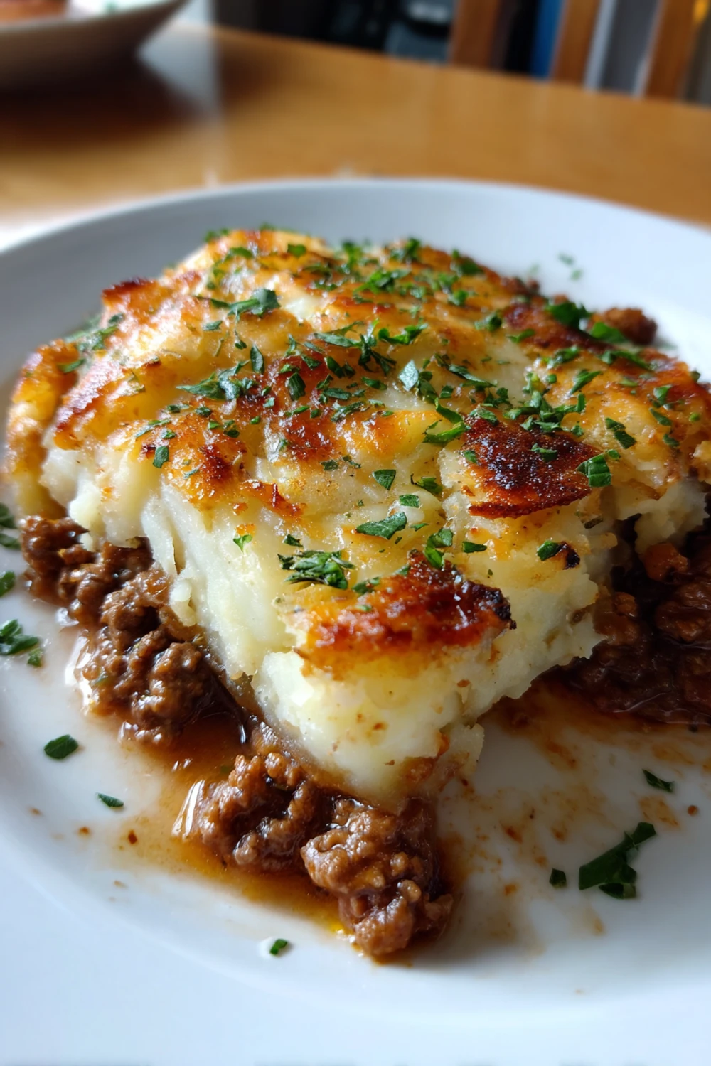 Potato Topped Ground Beef Skillet Recipe recipe