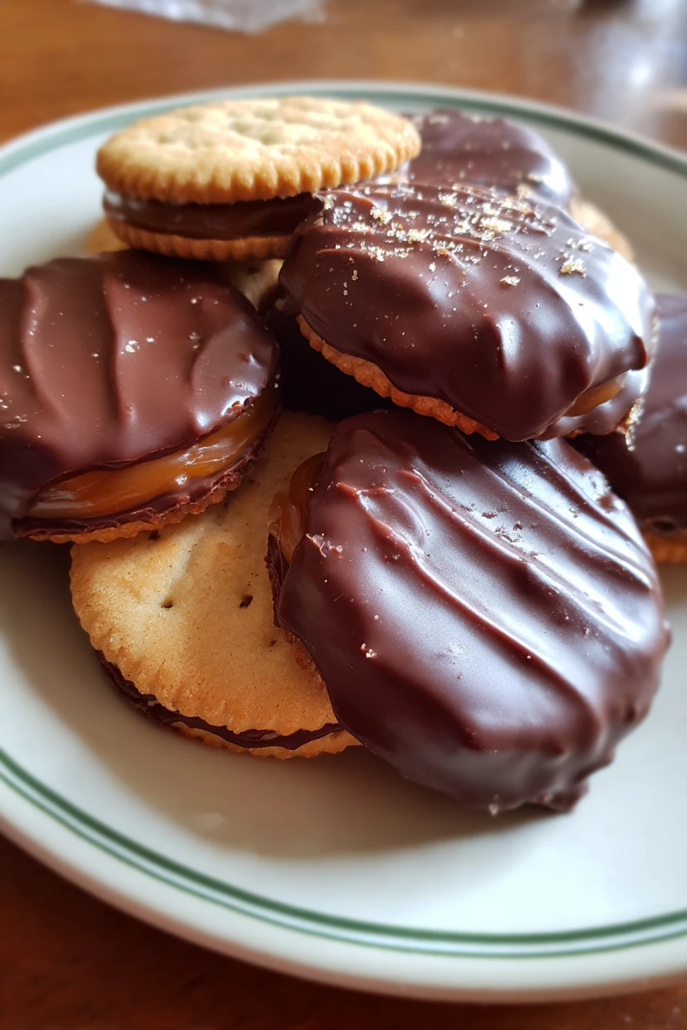 Salted Caramel Ritz Cookies recipe
