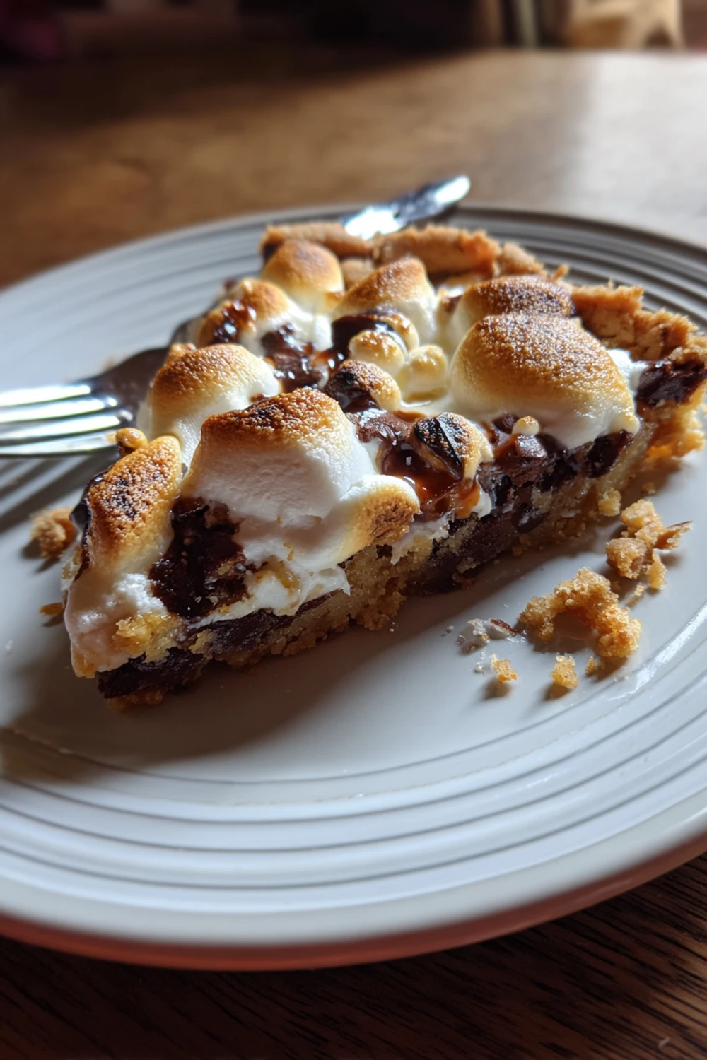 S Mores Skillet Cookie Recipe recipe
