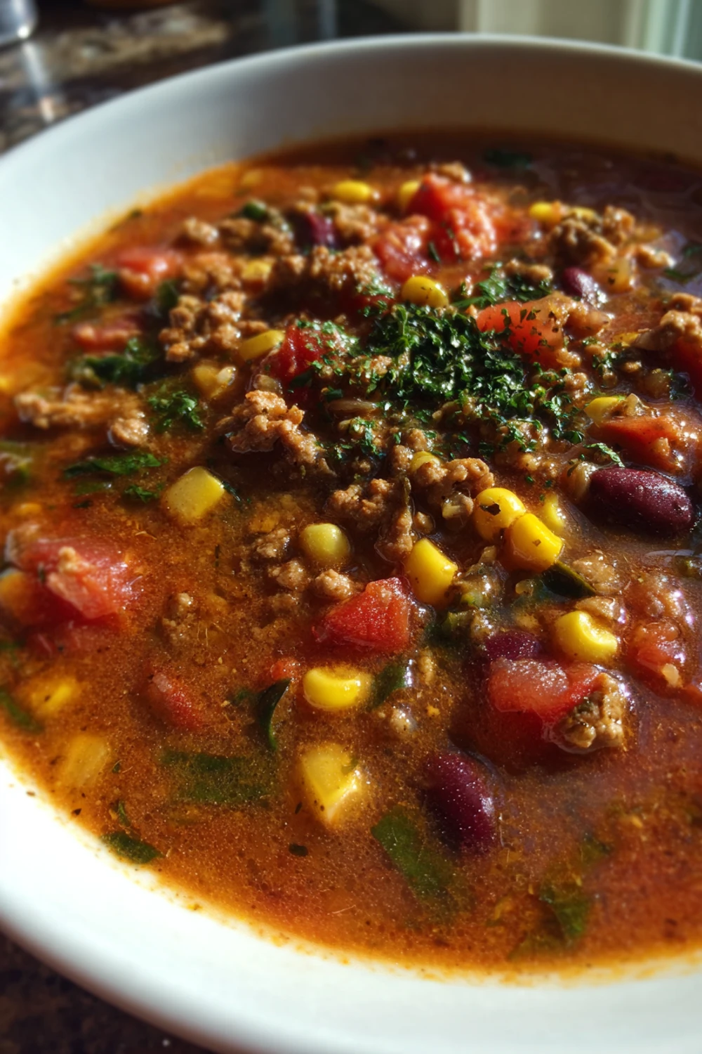 Easy Stovetop Taco Soup Recipe recipe