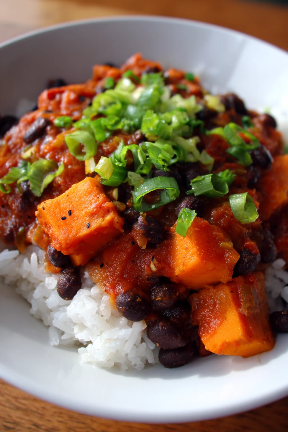 Sweet Potato Black Bean Chili Recipe recipe