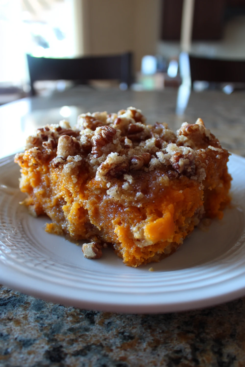 Sweet Potato Casserole with Pecan Streusel recipe