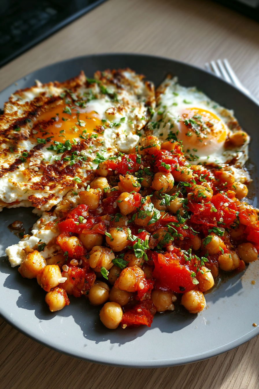 Baked Feta Chickpeas Recipe recipe