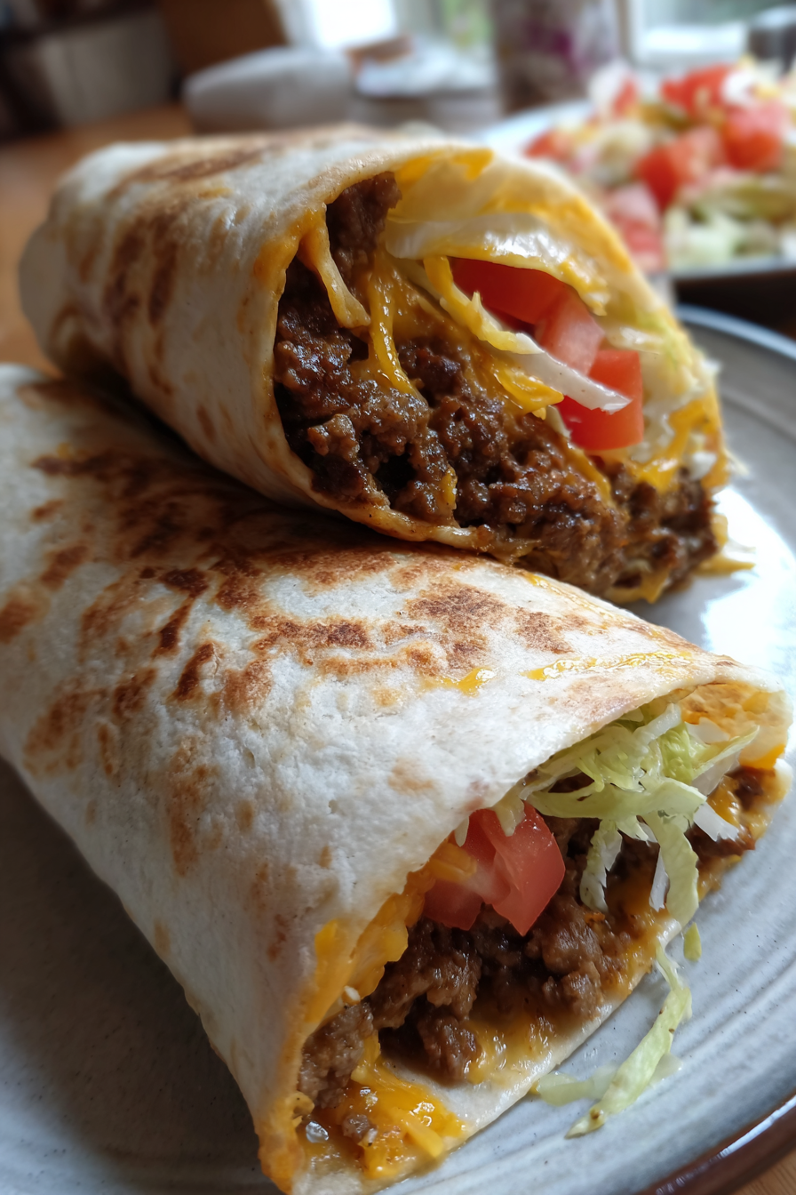 Big Mac Style Taco Wraps Recipe recipe
